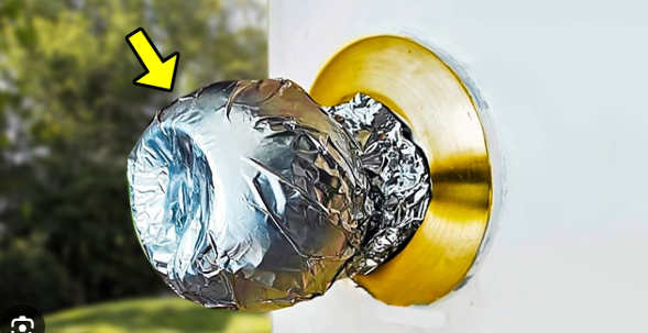 Why Put Aluminium Foil on Door Knobs